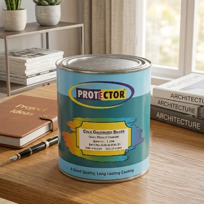 Protector Anti Rust Zinc Coating Spray Color (cold Galvanized Silver - Image 4