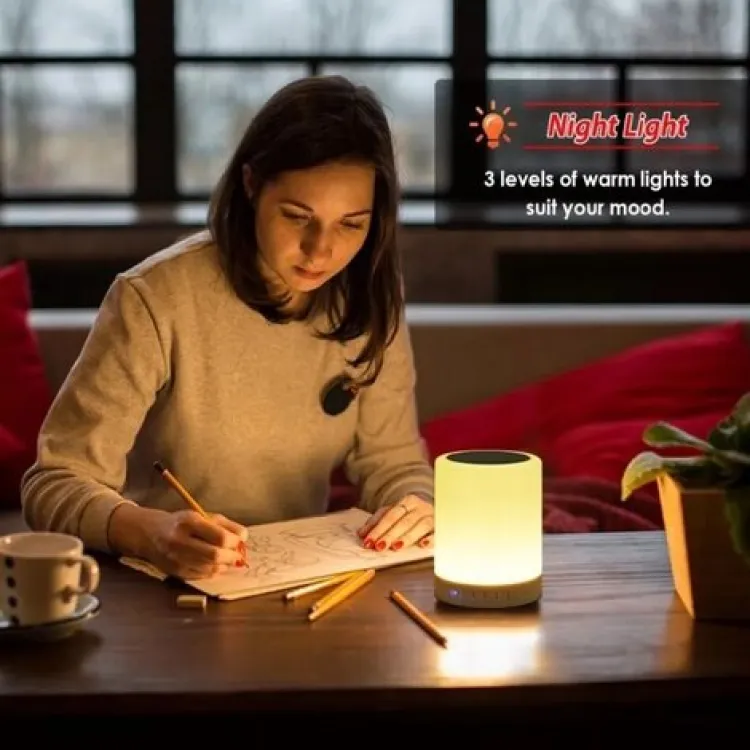 Touch Lamp Portable Speaker Bluetooth Speaker - Image 3