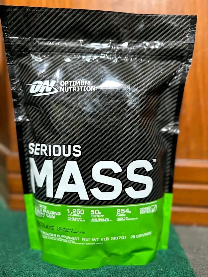 Optimum Nutrition Serious Mass – High-Calorie Chocolate Weight Gainer - Image 4