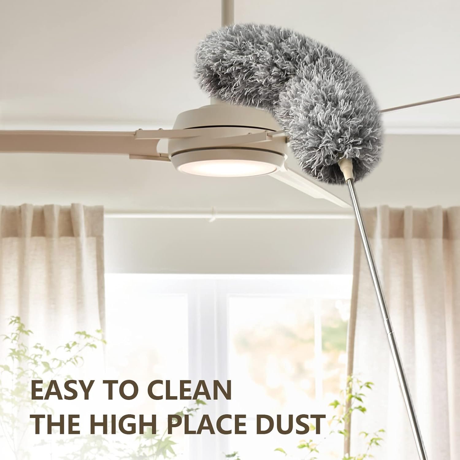 Grey Flexible Microfiber Duster - Image 4