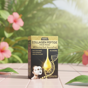 Haokali Professional Care Collagen Peptide Face Mask (10-Pack)