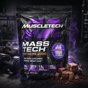 Muscletech Mass Tech Extreme 2000 Dietary Supplement Heavy Weight Gainer