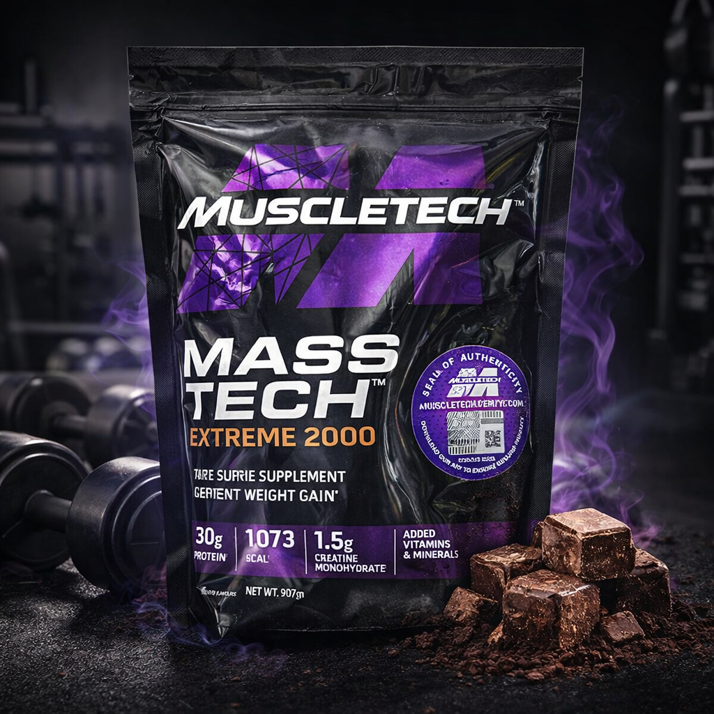 Muscletech Mass Tech Extreme 2000 Dietary Supplement Heavy Weight Gainer