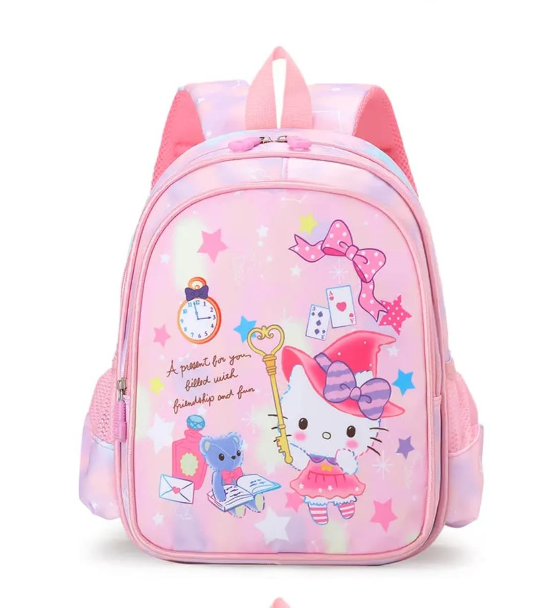 Hello Kitty Themed Pink Children School Bag Stylish Durable - Image 4