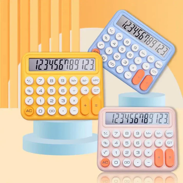 12 Digits Keyboard Style Calculator