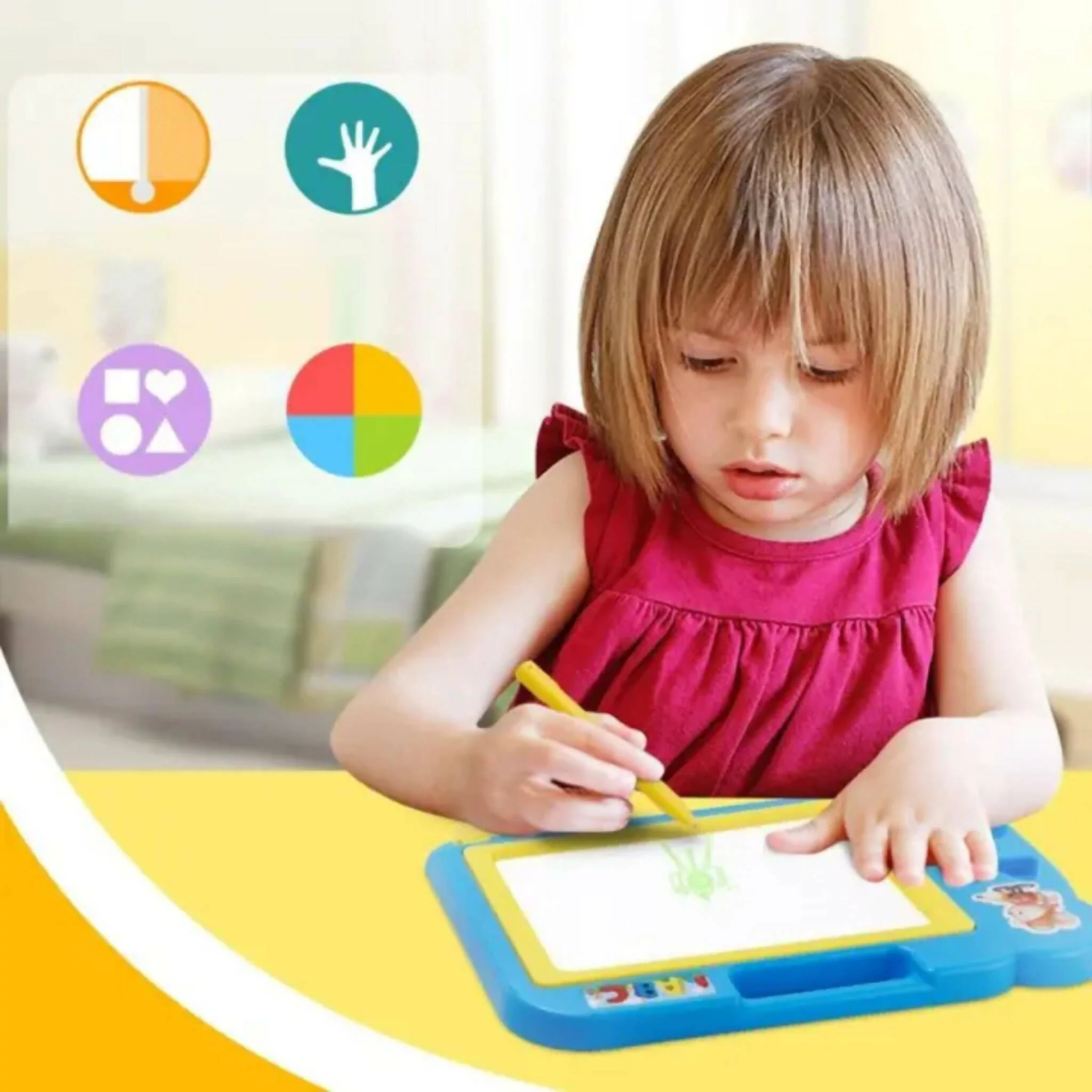 Magnetic Learning Drawing Board For Kids - Image 3