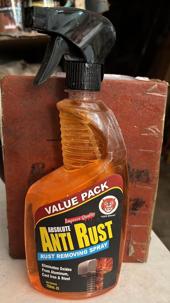 Anti Rust Remover Spray 750ml Bottle - Image 5