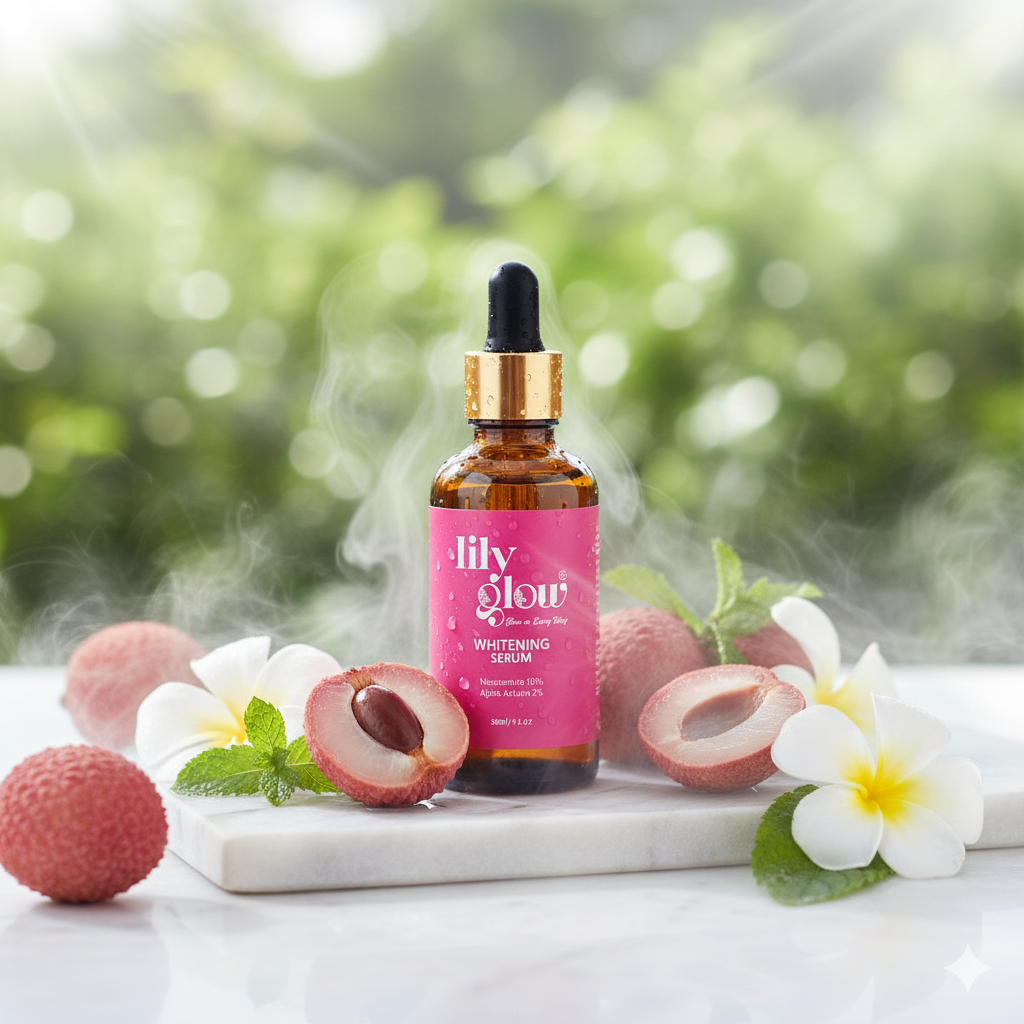 Lily Glow Whitening Serum for Face, Hands & Feet - Image 2