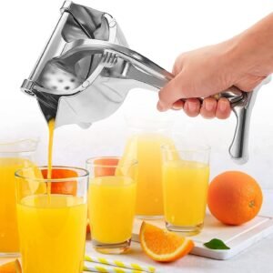 Stainless Steel Lemon & Orange Clip Handheld Fruit Juicer