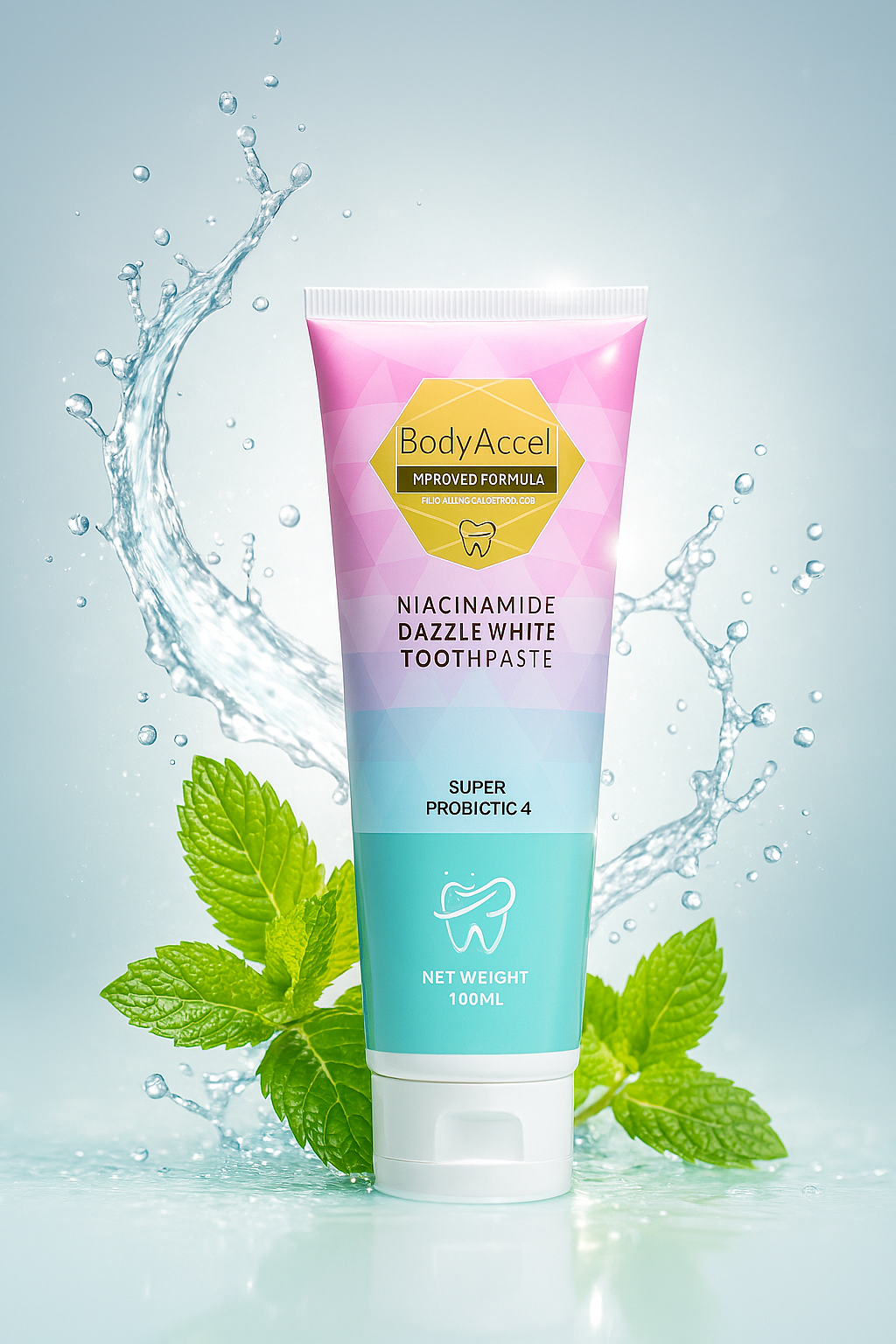 Body Accel Niacinamide Whitening Toothpaste 100Ml - Image 2