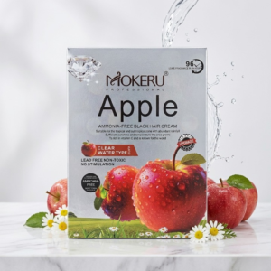 Mokeru Professional Apple Ammonia-Free Black Hair Cream