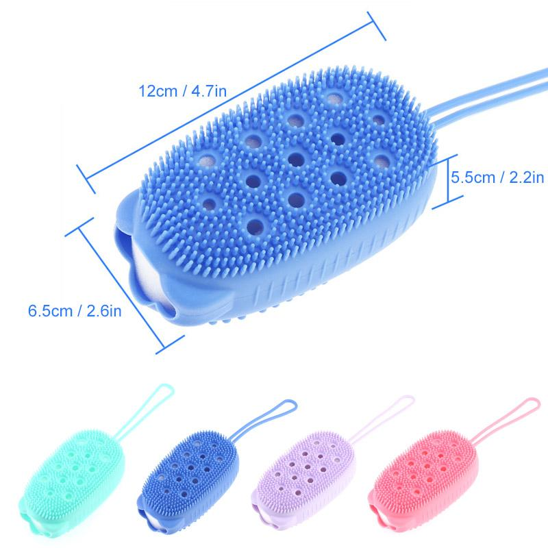 Silicone Soap Bath Massage / Bath Body Brush High Quality Silicon...