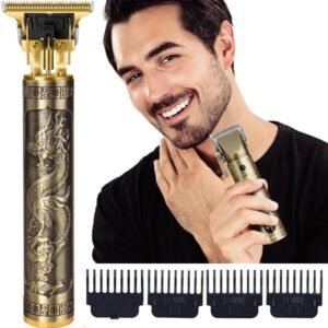 Metal Body Vintage T9 Hair Trimmer for Men
