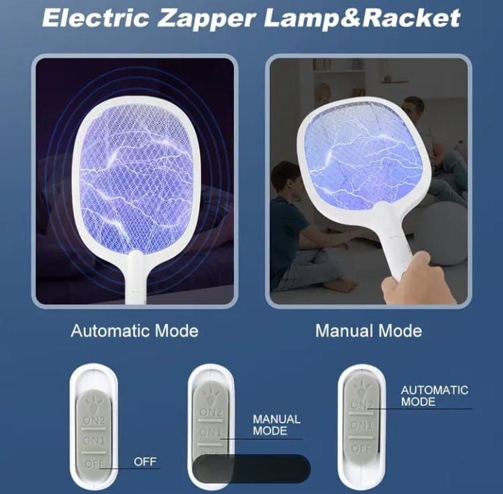 Rechargeable Mosquito Racket with Stand - Image 3