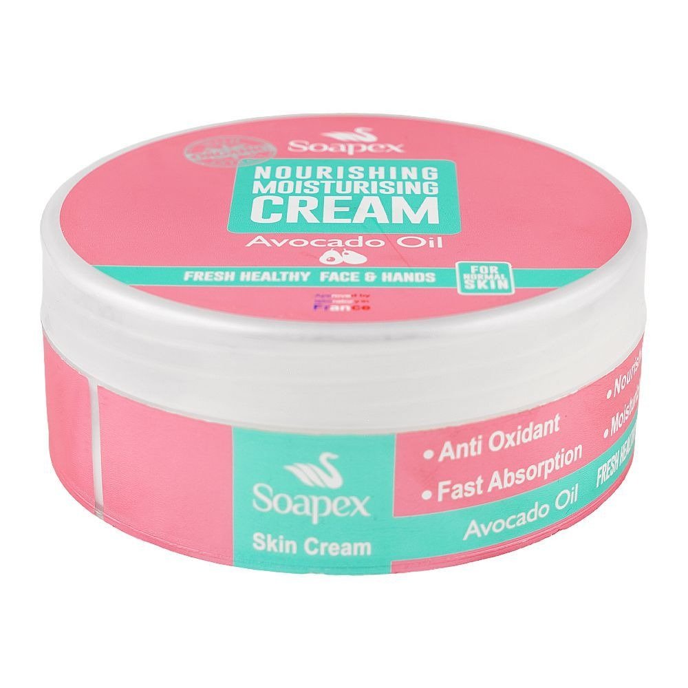 Soapex Nourishing Moisturizing Cream with Avocado Oil - Image 2