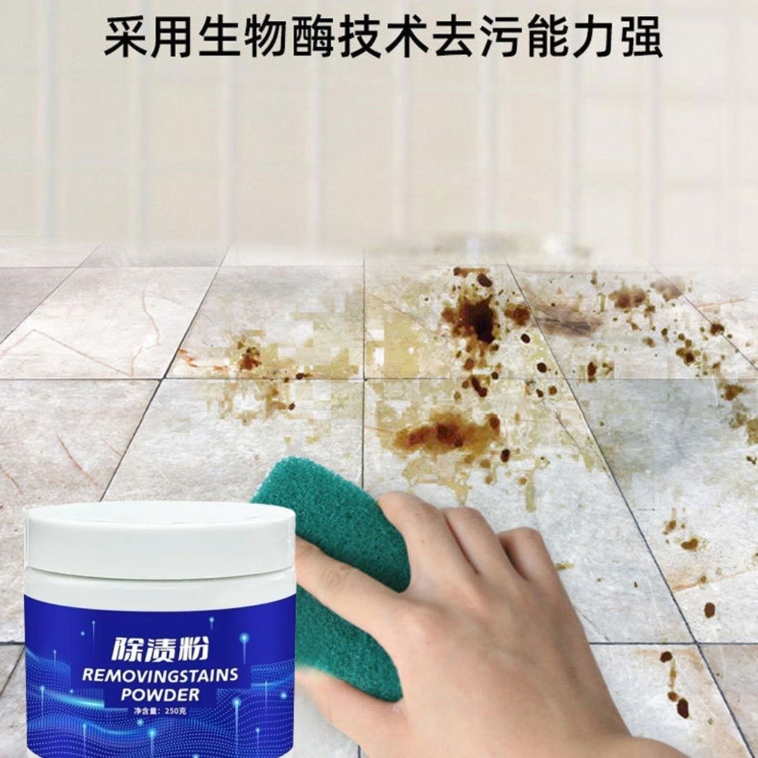 Stone Cleaning Powder Marble Quartz Stone Countertop Cleaner...