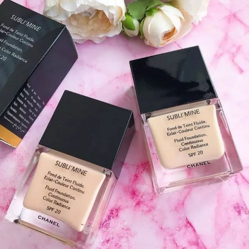 Chanel Sublimine Fluid Foundation Continuous Color Radiance Spf 20 - Image 2