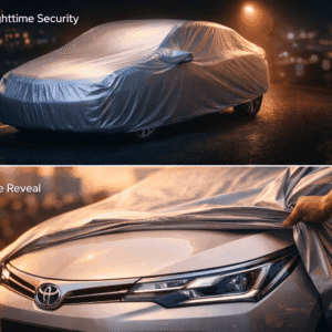 Toyota Corolla (2006–2023) Silver Parachute Car Top Cover