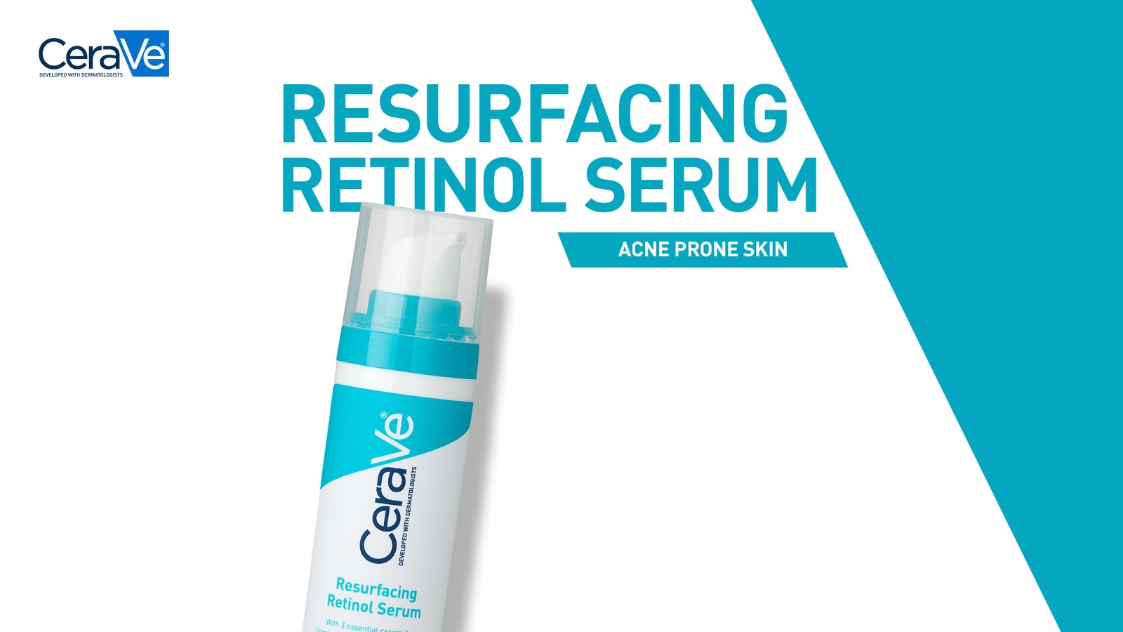 Cerave Resurfacing Retinol Serum For Post Acne Marks, Formulated...