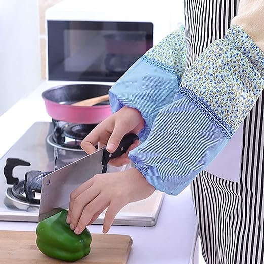 Kitchen Sleeve Cover Waterproof Arm Sleeves Kitchen Dustproof Arm... - Image 5