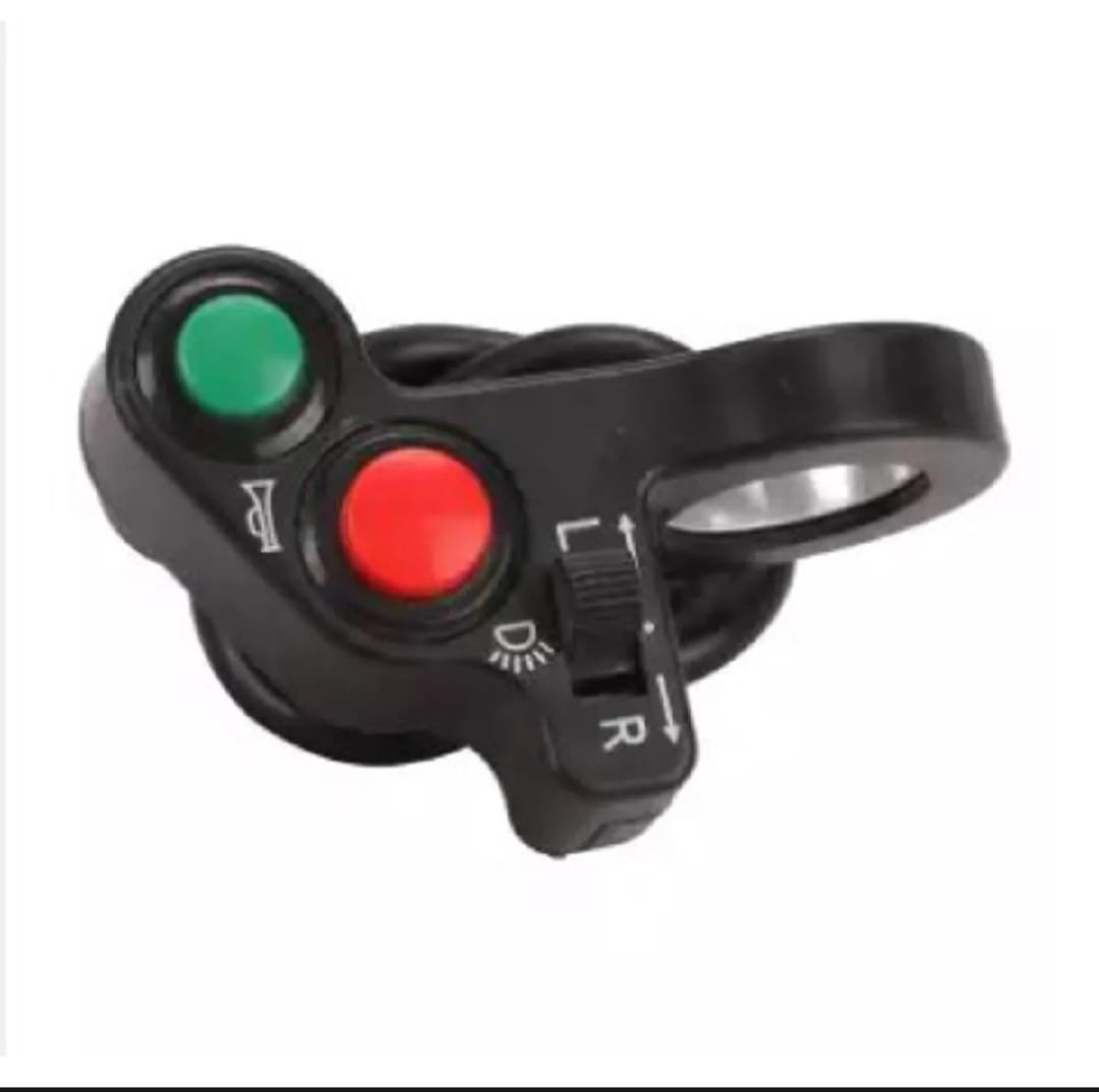Universal Motorcycle Handlebar Switches On/off Button Connector Horn - Image 4