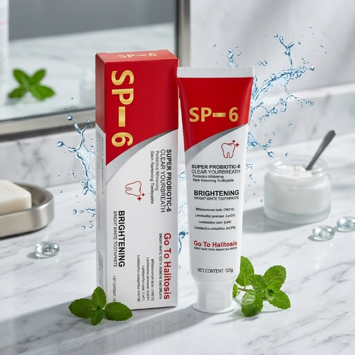 Premium Sp-6 Ultra Whitening Probiotic Toothpaste - Image 2