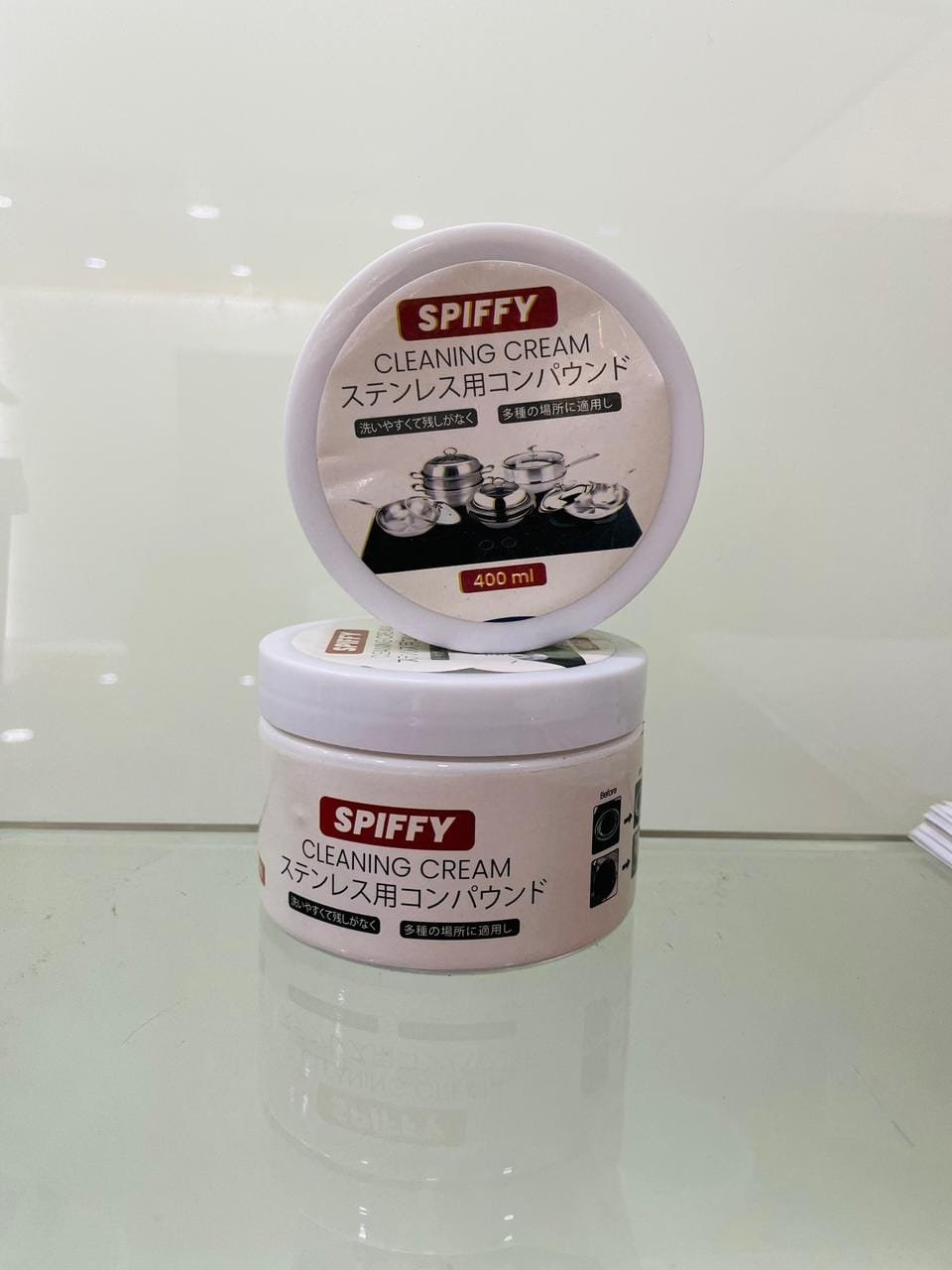 Spiffy Stainless Steel Cookware Cleaning Cream - Image 2