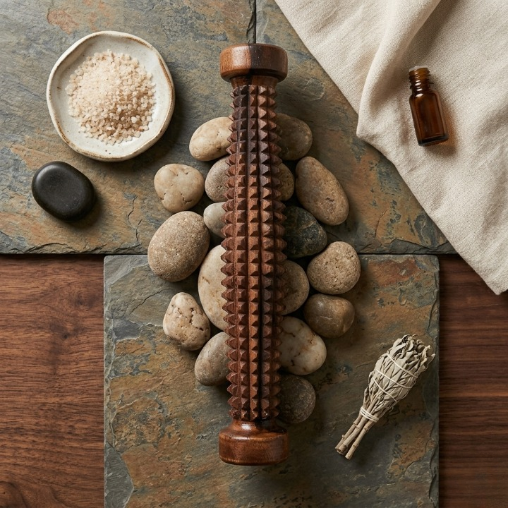 Handcrafted Wooden Palate Massager - Image 3