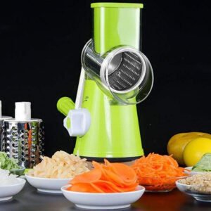 Manual Vegetable Drum Cutter Slicer Multifunctional Round Slicer