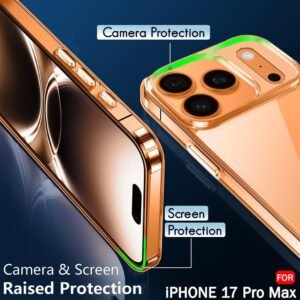 Ultra-Slim 0.2mm Tpu Transparent Case for Iphone 17 Pro Max