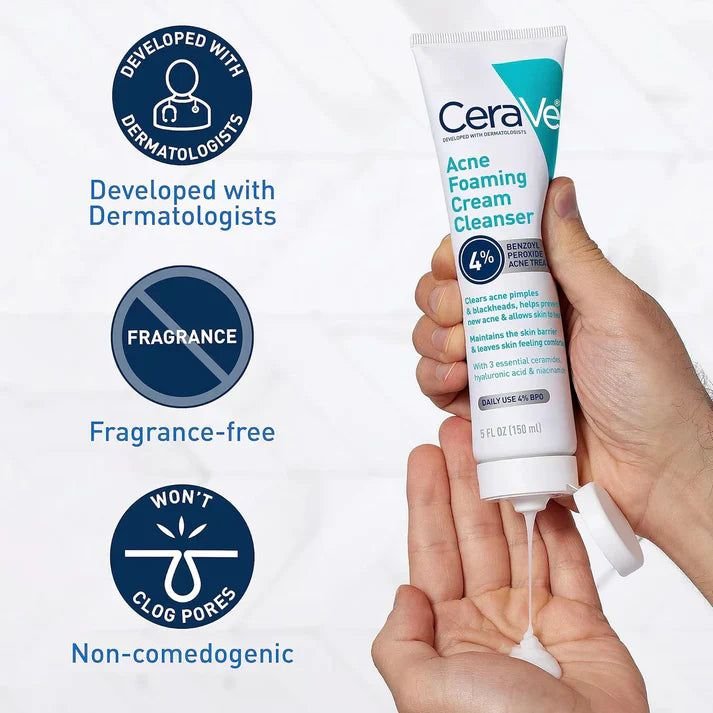 Cerave 4 In 1 Skincare Kit Night Cream, Sunblock, Cleanser &Amp;... - Image 4