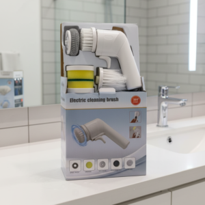 Electric Cleaning Brush with Multiple Attachments for Efficient