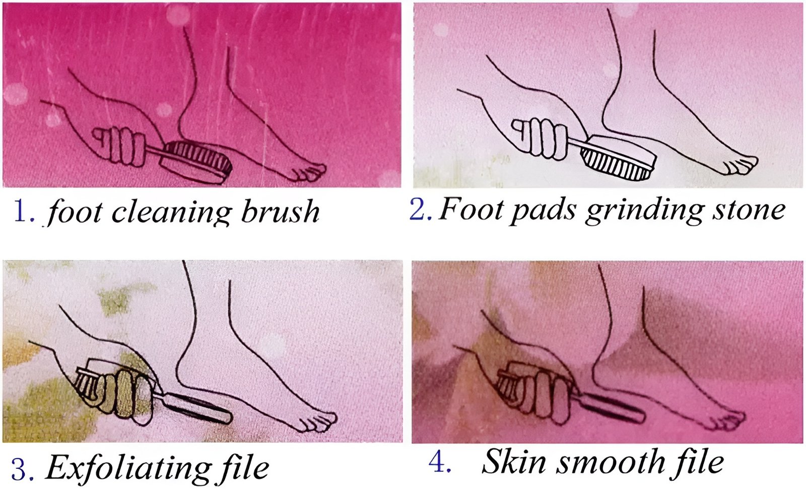 4 In 1 Foot Scrubber - Image 4