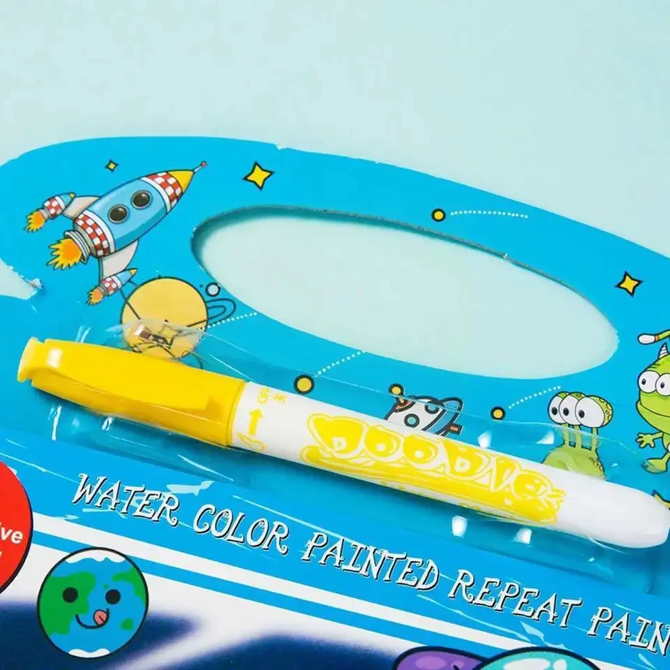 Magical Drawing Books With Pen, Water Reveal Activity Book For Kid...
