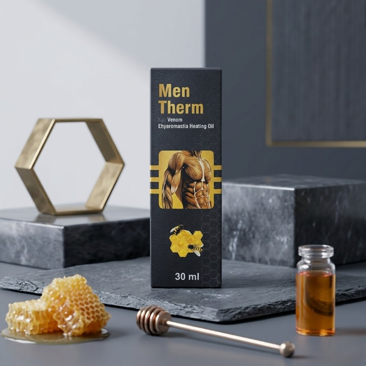 Men Therm Bee Venom Gynecomastia Heating Oil - Image 3