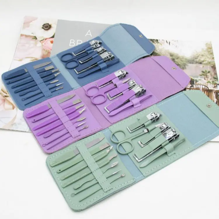 16-In-1 Stainless Steel Nail Care Kit - Image 5