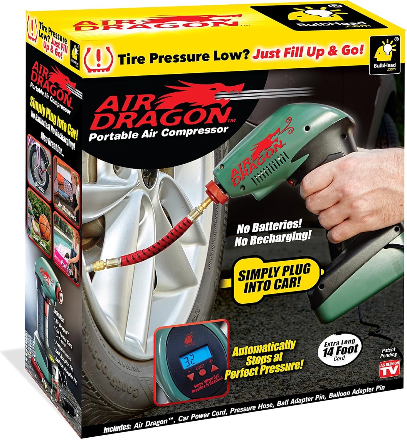 Air Dragon Portable Air Compressor Build In Light Great For Sport... - Image 2
