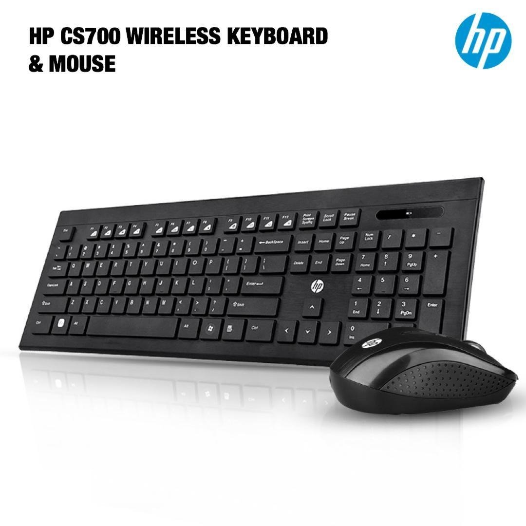 Professional Branded Hp Wireless Keyboard Mouse Combo Cs700