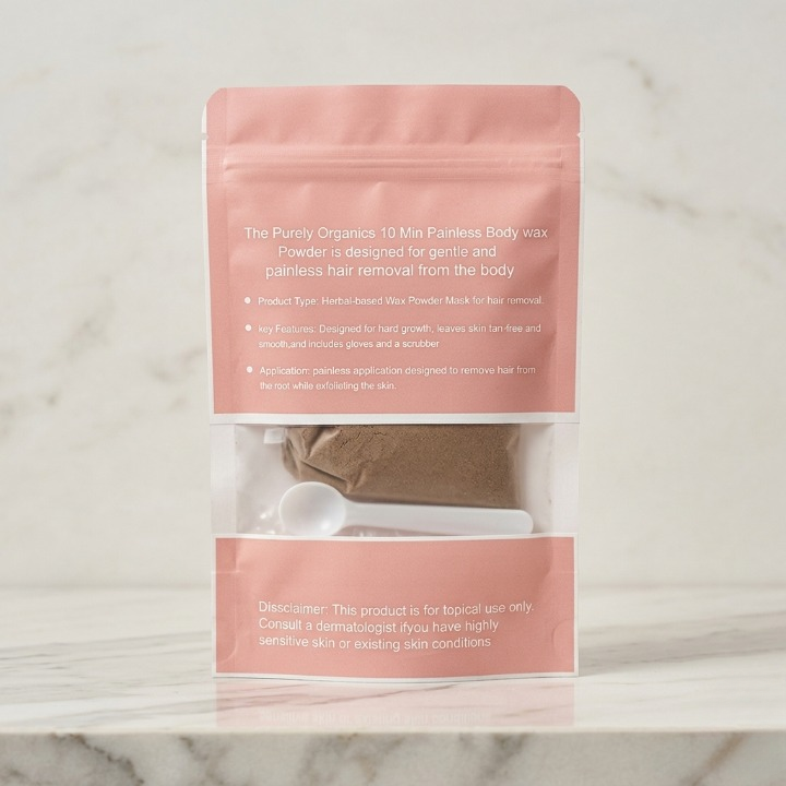Meeoow Club 10 Min Painless Body Wax – Orange Hair Removal Powder - Image 2