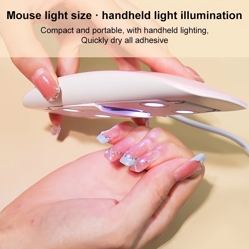 Uv LED Lamp for Nails 6w Nail Lamp Light with Timer Mini Premium - Image 3