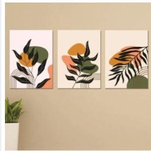 Set of 3 Wooden Photo Tile Frames