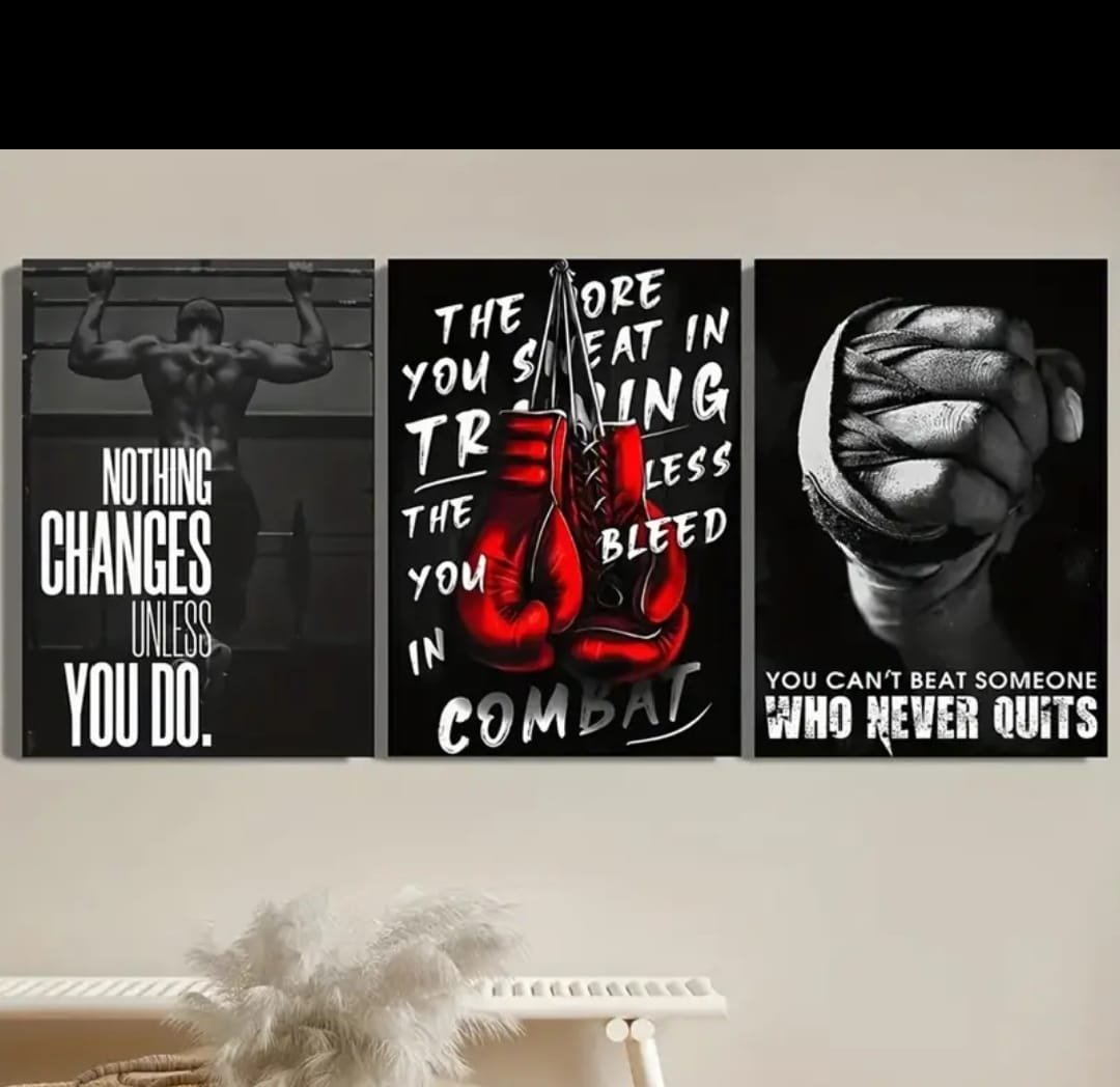 3-Piece Sports Wall Décor - Image 2