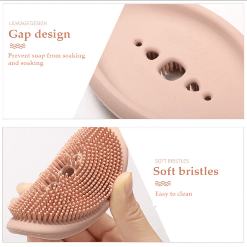 2 in 1 Silicone Soap Holder Double Sided Flexible Multifunctional - Image 4