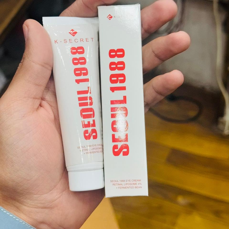K Secret Seoul 1988 Eye Cream Providing Gentle Care Wrinkle Reduction - Image 4