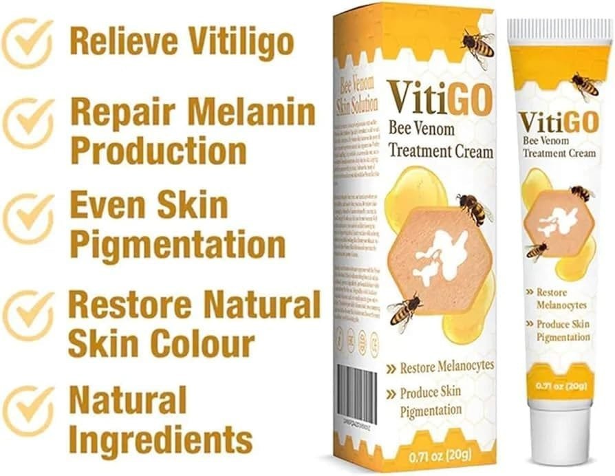 Fivfivgo™ Vitigo Bee Venom Correcting Cream (20g) Support for Skin - Image 2