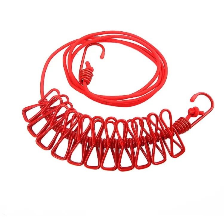 Clip &Amp; Hang 185Cm Portable Clothesline With (12) Clip -...