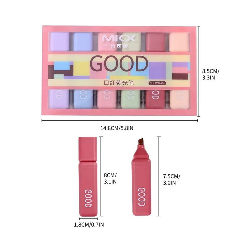 Highlighter Marker Pen Set