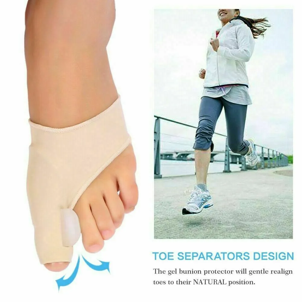 Smart Care Bunion Support Foot Mate Correction Socks Toes...
