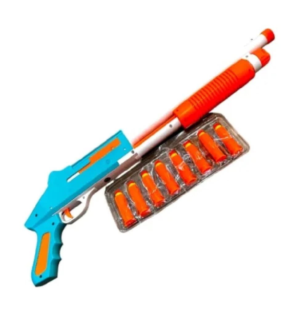 Soft Dart Shell Ejecting Shotgun Toy - Image 3