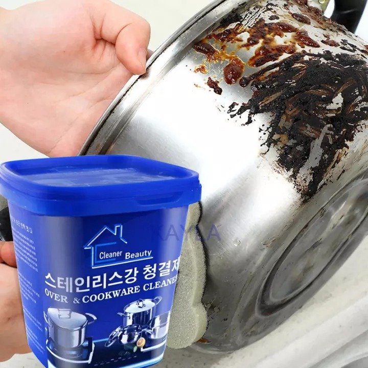 Cookware Cleaner Kitchen Washing Pot Bottom Black Scale... - Image 3